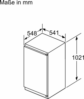 Constructa-Neff EB-Kühlgerät 165l,FreshSafe KI1311SE0