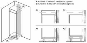 Constructa-Neff EB-Kühlgerät 289l,FreshSafe KI8813FE0