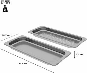 Bosch MDA Dampfbehälter ungelocht, Größe M HEZ66D52