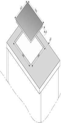 Amica EB-Autark-Kochfeld Indukt. 60cm KMI 772 660 C