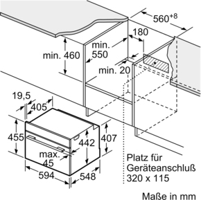 Siemens MDA Kompaktdampfgarer IQ700 CD714GXB1