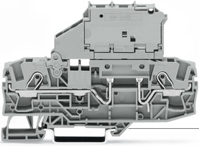 WAGO GmbH & Co. KG Sicherungsklemme 2-Leiter, grau 2006-1611