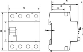 Doepke Hauptschalter DHS 4-063