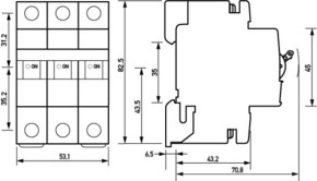 Doepke Leitungsschutzschalter DLS 6H B13-3 6KA