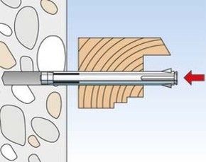 Fischer Deutschl. Metallrahmendübel F 10 M 202