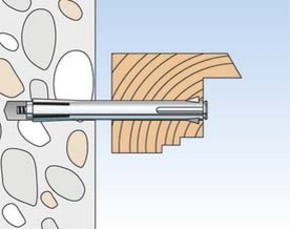 Fischer Deutschl. Metallrahmendübel F 10 M 202