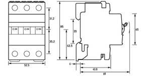 Doepke Leitungsschutzschalter DLS 6HSL B16-3 6KA