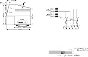 WAGO GmbH & Co. KG PROFIBUS-Stecker D-Sub 750-960