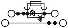 Phoenix Contact Sicherungs-Reihenklemme 0,14-4qmm, 30A 24V UT 4-L/HESI #3214366