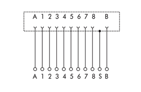 WAGO GmbH & Co. KG Übergabemodul RJ-45 Leistungskontakten 289-179