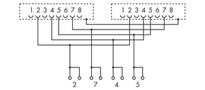 WAGO GmbH & Co. KG Übergabemodul 2xRJ-45 2-reihig 289-965