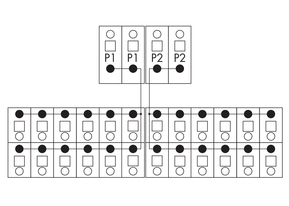 WAGO GmbH & Co. KG Potentialverteilermodul 830-800/000-306