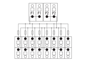 WAGO GmbH & Co. KG Potentialverteilermodul 830-800/000-319