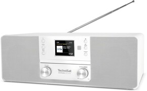 TechniSat DAB+Digitalradio UKW,CD,BT,Streaming DIGITRADIO370CDIR weiß