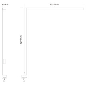 Abalight LED-Tischleuchte 3000-6000K PRIMO-TA-830-860VRS