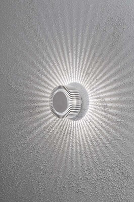 Gnosjö Konstsmide AL LED-Wandleuchte 5W aluminium 7932-310