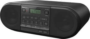 Panasonic Deutsch.CE CD-Radio BT,Batterie/Netz RXD550EK sw