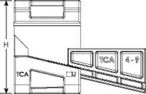 HellermannTyton Befestigungselement m. foam-PA6GF30-BK BeamCl. C #151-01187