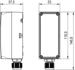 Alre-it Universalhermostat Hysterese 3K, TW RTKSA-001.200