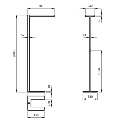 Philips Lighting LED-Stehleuchte 940, DALI, weiß FS485F150S #58501000