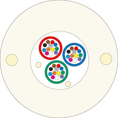 Idea Optical FTTH-Kabel I/A-(CT)Q(ZN)H 4x12E9 G657A2 9,6mm N9715A-Cca