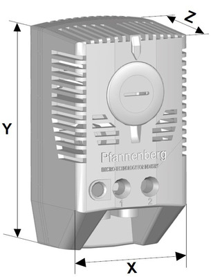 Pfannenberg Thermostat Wechsler, 20-80C, 3K FLZ510TH#17111000000