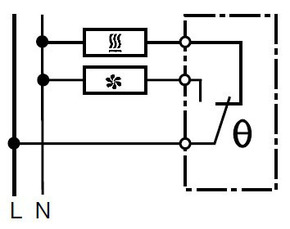 Pfannenberg Thermostat Wechsler, 20-80C, 3K FLZ510TH#17111000000