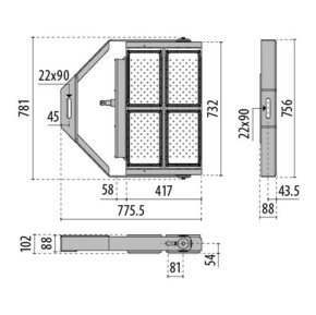 Performance in Light LED-Scheinwerfer 5700K 3107751