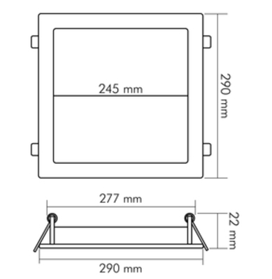 Nobile LED-Panel 840 350mA 1573011011