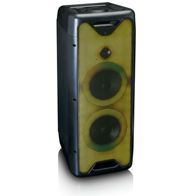 LENCO Soundanlage BT m.Partylight PA-200BK Black