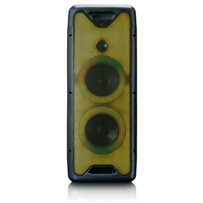 LENCO Soundanlage BT m.Partylight PA-200BK Black