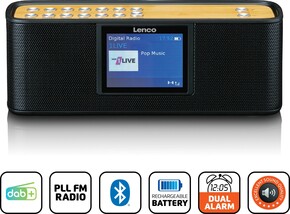 LENCO DAB+ Radio portable PDR-045BK