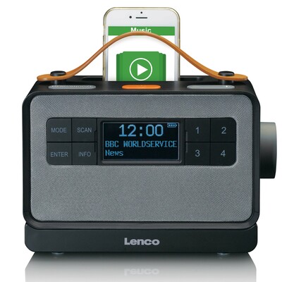 LENCO DAB+ Radio portable PDR-065BK