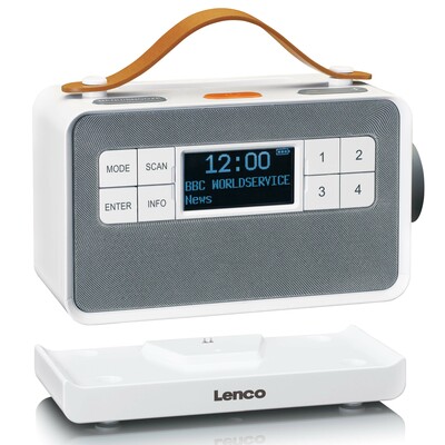 LENCO DAB+ Radio portable PDR-065WH