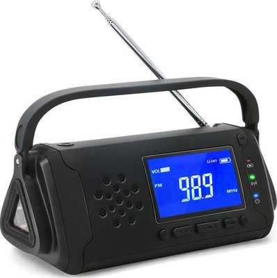 Strong Solar/Kurbel Notfallradio Li-Akku EPR1500