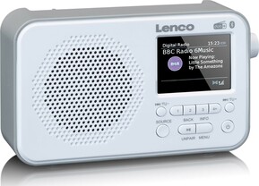 LENCO DAB+ Taschenradio portable,Akku,BT PDR-036WH