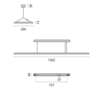 Performance in Light LED-Pendelleuchte HCL 3112421