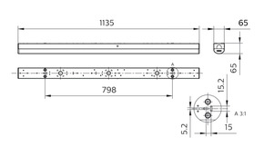 Philips Lighting LED-Leuchte 840, ML, L1200mm BN126C LED #50051899