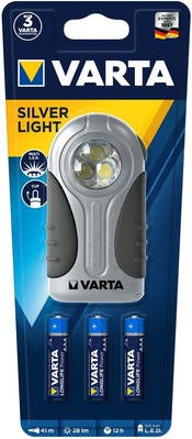 Varta Cons.Varta Leuchte Silver Light inkl. 3AAA 16647