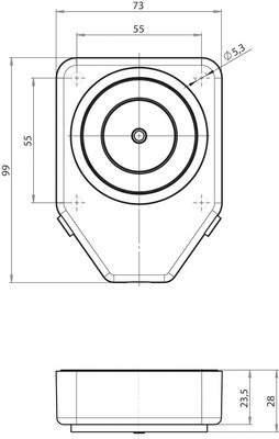 Assa Abloy effeff Magnet 830 IS 1200N 24V 83012IS-----F90