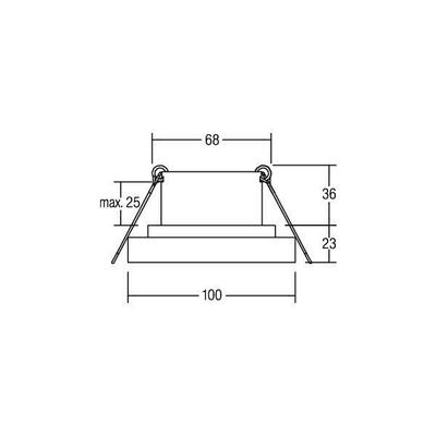 Brumberg Leuchten LED-Einbaudownlight 3000K 12226183