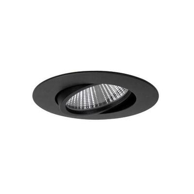 Brumberg Leuchten LED-Einbaustrahler 350 mA 3000K, rund, schwarz 12494183