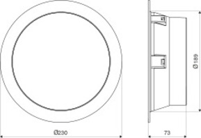 Steinel Sensor-LED-Innenleuchte Bluetooth RS PRO DL 200 SC