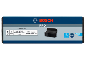 Bosch Power Tools PRO Stecknuss Set 3/8Z Deep 9-PC 2608003037