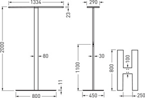 Trilux LED-Stehleuchte 830, DALI, weiß Luceos S-T #7699951