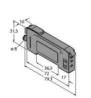 Turck Opto Sensor Lichtleiter DF-G2-KD-Q7