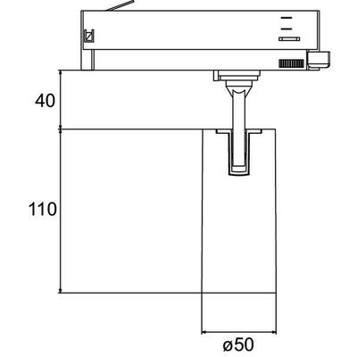 Brumberg Leuchten LED-Schienenstrahler 230V 4000K 88702164DA