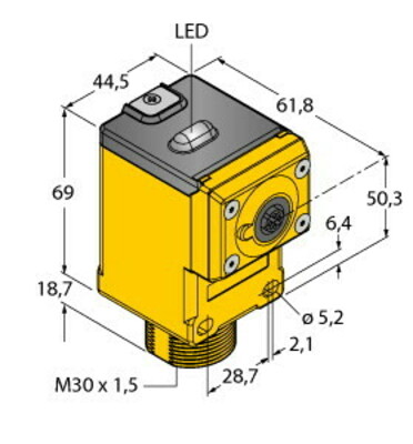 Turck Funkübertrgungssystem DX80N2Q45RD-NB