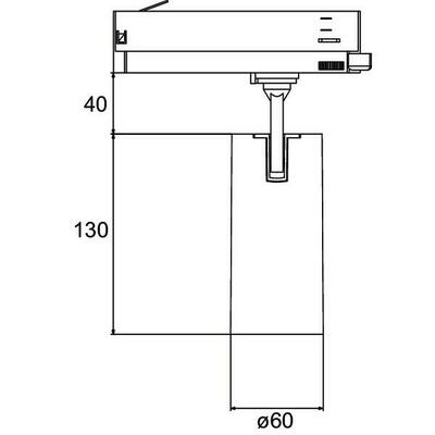 Brumberg Leuchten LED-Schienenstrahler 4000K 88712164DA