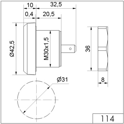 Werma Elektr.-Summer 24V DC 11406815